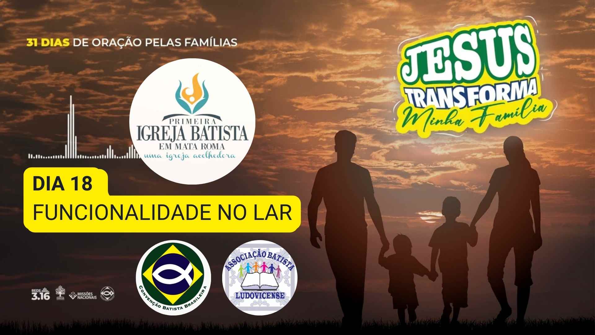 Dia De Campanha De Ora O Pela Fam Lia Nilson Sergio Lima